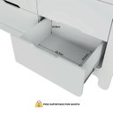 Ver imagem 5 de Quarto Infantil Completo Guarda-roupa Closet e Cama Casal Montessoriana 100% Mdf Olivia e Mark