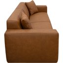 Ver mais imagens de Sofá 4 Lugares para Sala Living 288cm Boracay K01 Couríssimo Camel - Lyam Decor