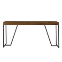 Ver imagem 4 de Aparador Miranda Industrial de Madeira Cor Marrom Rústico Pés de Metal Cor Grafite