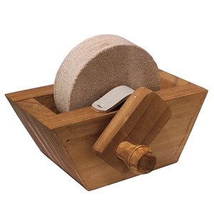 Rebolo para Afiar Facas Amolador de Facas Manual (pequeno)