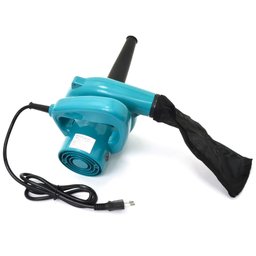 Soprador Ar Aspirador Pó Elétrico 600W Folhas Computador Notebook Importway IWSA Azul - 2