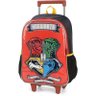 Mochila Infantil com Rodinha Harry Potter M Vermelha - 3