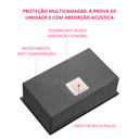 Ver imagem 3 de Cuba Gourmet Aço Inox 304 65x45 Cm Cozinha Área Gourmet com Válvula Inovartte Icb19