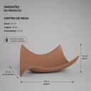 Ver imagem 3 de Centro de Mesa Classic Decorativo de Cerâmica para Sala e Mesa Mocha Mousse