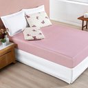 Ver imagem 1 de Jogo de Cama Avere Casal Padrão 03 Peças - Borboletas