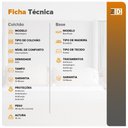 Ver imagem 3 de Cama Box Casal Preta + Colchão Washington Espuma D23 Liso 138x188x51cm