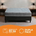 Ver imagem 5 de Cama Box Casal Preto + Colchão Espuma D23 Zidi Washington 138x188x51cm