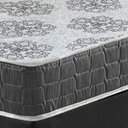 Ver imagem 4 de Cama Box Casal Preta + Colchão Washington Espuma D23 Liso 138x188x51cm