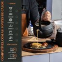 Ver imagem 6 de Chaleira Artesanal Alça e Tampa Ferro 17x14 Cm 2l