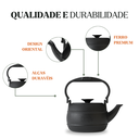 Ver imagem 2 de Chaleira Artesanal Alça e Tampa Ferro 17x14 Cm 2l