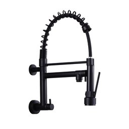 Torneira Gourmet 50cm Preta de Parede Belcca Tg50p-pl - 1