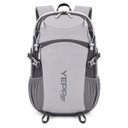 Ver imagem 1 de Mochila 24l Leve Resistente Academia Trilha Viagem com Apito:cinza