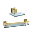 Ver imagem 1 de Kit Saboneteira e 1 Porta Shampoo com Haste Ducon Metais