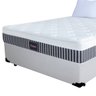 Cama Box Casal Sintético + Colchão Casal Persona Sleep Confort 71x138x188 Cor:Branco - 6