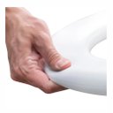 Ver imagem 7 de Assento Sanitário Almofadado Oval Branco Tampo Fosco Astra TPK2/AS