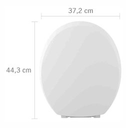 Assento Sanitário Almofadado Oval Branco Tampo Fosco Astra TPK2/AS - 8