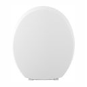 Ver imagem 4 de Assento Sanitário Almofadado Oval Branco Tampo Fosco Astra TPK2/AS