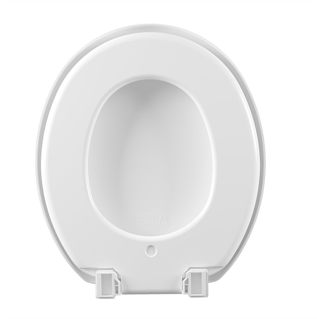 Assento Sanitário Almofadado Oval Branco Tampo Fosco Astra TPK2/AS - 5