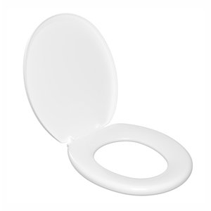 Assento Sanitário Almofadado Oval Branco Tampo Fosco Astra TPK2/AS