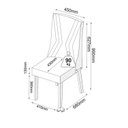 Ver imagem 4 de Kit com 6 Cadeiras em Madeira Maciça Romero