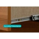 Ver imagem 4 de Cômoda de Quarto 1160 C/ 6 Gavetas C/ Espelho Branco/courano Branco - Carraro