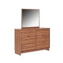 Ver imagem 6 de Cômoda de Quarto 1160 C/ 6 Gavetas C/ Espelho Branco/courano Branco - Carraro
