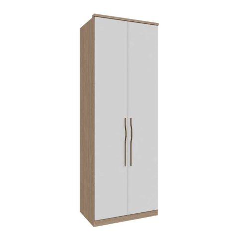 Modulo 2 Portas e 3 Gavetas Setiba Plus 245 cm Rimo Carvalho/Palha Móveis Rimo