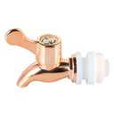 Ver imagem 5 de Kit 5 Torneiras para Suqueira Dispenser Plástico Rosé Gold Luxo Filtro com Vedação