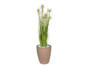 Ver imagem 1 de Planta Árvore Artificial Grass Com Flor 90 cm Kit + Vaso E. Bege 30 cm