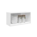 Ver imagem 3 de Armário Aéreo P/ Cozinha Múltipla 6000 C/ 2 Portas 70cm Branco - Bertolini