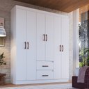 Ver imagem 1 de Guarda Roupa Texas 55600 6 Portas 2 Gavetas