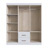 Guarda Roupa Texas 55600 6 Portas 2 Gavetas - 3