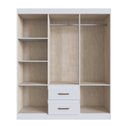 Ver imagem 3 de Guarda Roupa Texas 55600 6 Portas 2 Gavetas
