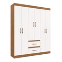 Ver imagem 2 de Guarda Roupa Texas 55600 6 Portas 2 Gavetas