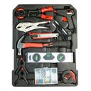 Ver imagem 6 de Maleta de Ferramentas 186 Peças Cromo Vanadium com Rodas