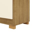 Ver imagem 7 de Guarda-Roupa Casal com 6 Portas 2 Gavetas Buriti Marrom/Nature/Champanhe