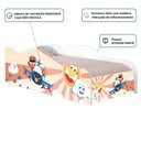 Ver imagem 5 de Cama Solteiro Infantil com Colchão Patrulha Ursinhos com Grade MDF Branco Casah