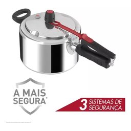 Panela de Pressão Polida Original+ 3 Litros - Clock - 4