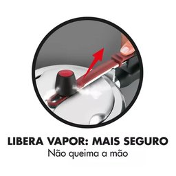 Panela de Pressão Polida Original+ 3 Litros - Clock - 6