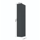 Ver imagem 5 de Guarda-roupa 1 Porta Mdf Ravi