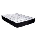 Ver imagem 2 de Cama Box Baú Casal Sintético Branco + Colchão Casal Espuma D33 Com EPS 16x138x188