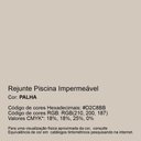 Ver imagem 2 de Rejunte Piscina Impermeável Cor Palha 1kg