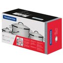 Ver imagem 2 de Jogo de Panelas Tramontina Solar em Aço Inox com Fundo Triplo 4 Peças