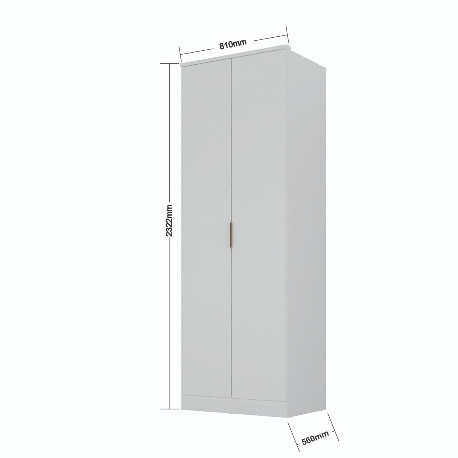 Guarda-roupa 2 Portas Mdf Ravi - 4