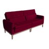 Sofá Cama Rivieira 2.10m - Vinho - 4