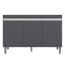 Ver imagem 1 de Balcão para Pia Manu 120 Cm Cinza Ajl