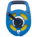 Ver imagem 2 de Trena Profissional Fibra Fechada Guepar 50 Mt