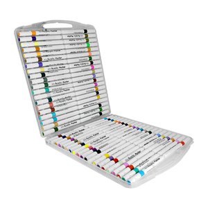 Super Kit Profissional Canetinhas Marca Texto 1°linha Touch 80 Cores Acrilic Maker