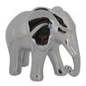 Elefante de Cerâmica Prata 0.13,5x0.07x0.11cm Ref.vj0006 Btc/craw - 1