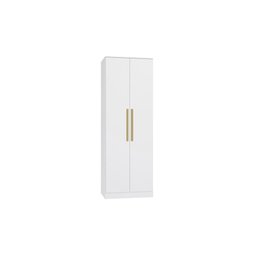 Guarda Roupa  Closet Modulado Componível 2 portas 80cm Linha Modulado Adapt N535 Kappesberg- Branco - 1